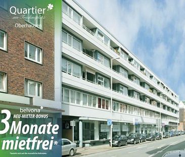 3 Monate mietfrei: Frisch sanierte 2 Zimmer-Marmor-Luxuswohnung im „Quartier am Friedensplatz“ (Wohnungen Oberhausen) - Foto 1