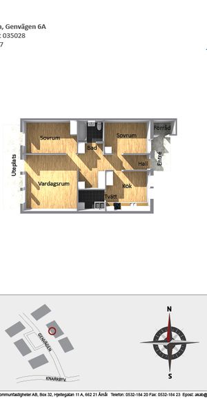 Genvägen 6 A - Foto 2