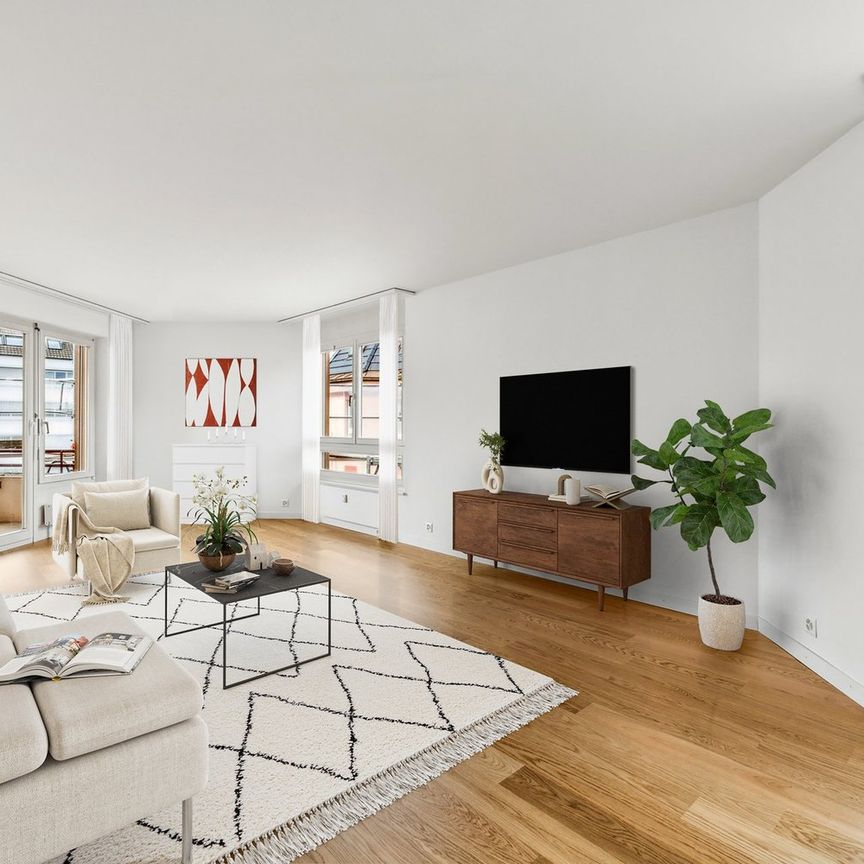 "Spacious apartment near Lindenplatz (including 1 year of free parking rent)" - Foto 1