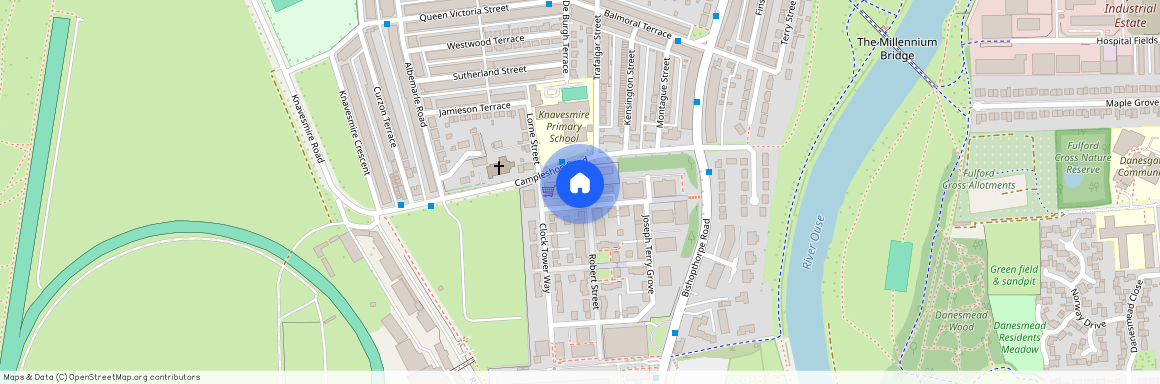 Neapolitan House, Joseph Terry Grove, YO23