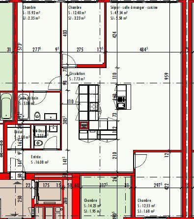 Moderne ! Appartement de 4.5 pièces en plein centre-ville - Foto 5