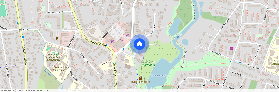 Poppenbüttler Markt, 22399 Wandsbek - Hamburg Poppenbüttel