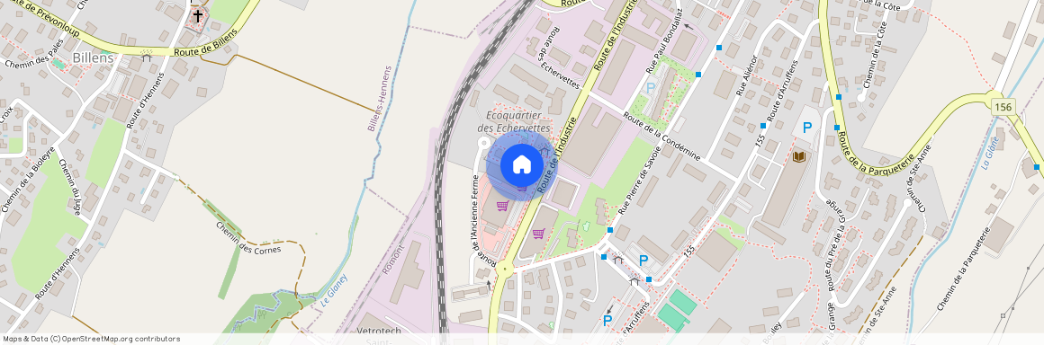 Quartier des Echervettes, 1680 Romont FR