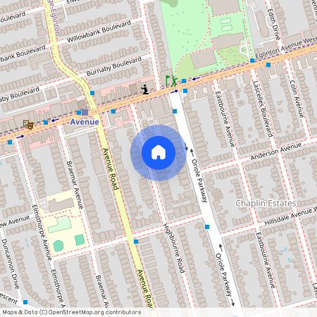 163 Highbourne Road, North 2nd, Toronto, ON M5P 2J8