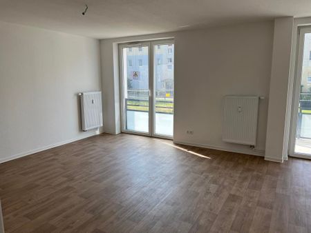 Grün wohnen in Nord: 2-Zimmer-Wohnung mit Balkon im EG - Foto 5