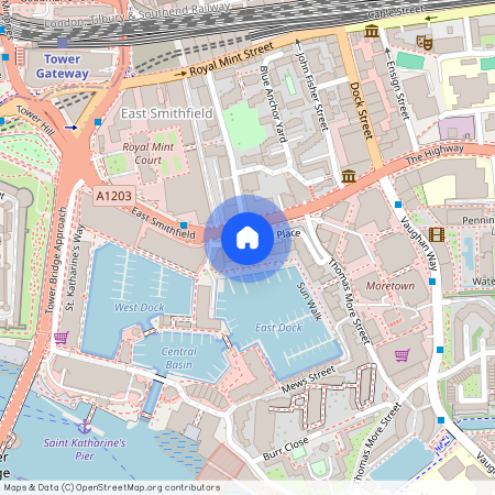 Sanderling Lodge, Star Place, City Quay, London, E1W