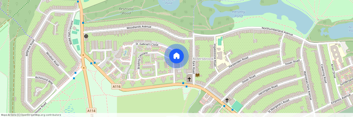 Hood Lodge, Aldersbrook, E11