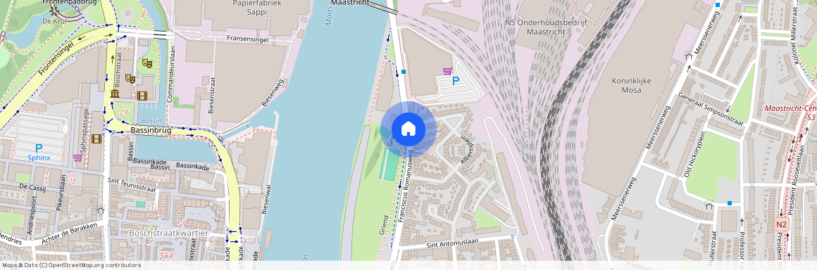 Franciscus Romanusweg, Maastricht