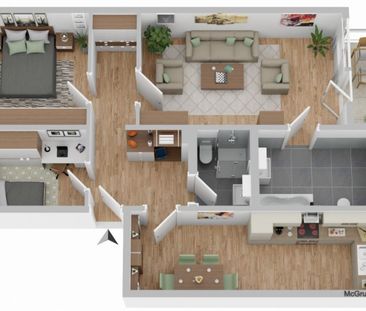 - Zimmerwohnung, 18106 Rostock - Schmarl - Photo 4