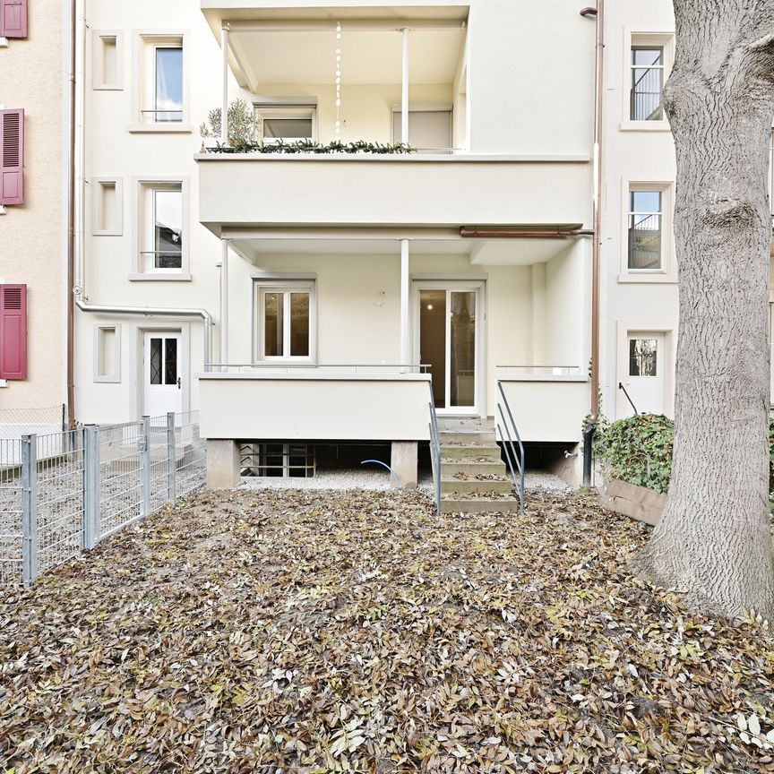 EINMALIGE GELEGENHEIT - EINZIGARTIGE GARTENWOHNUNG NAHE REIHNPROMENADE - Foto 1