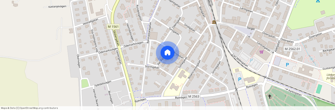 Per-Ågasgata 1A, Tomelilla