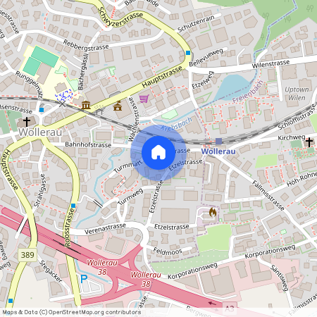 8832, Wollerau, Bahnhofstr., 20