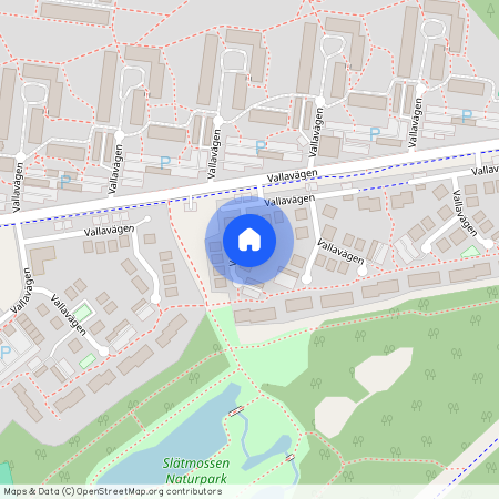 Irrblosset, Vallavägen 6.234