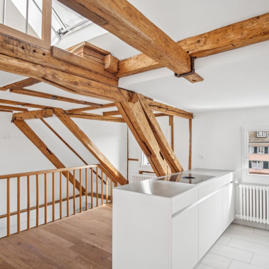 Appartement mansardé maisonnette de 5,5 pièces, à louer à 8001 Zürich - Foto 1