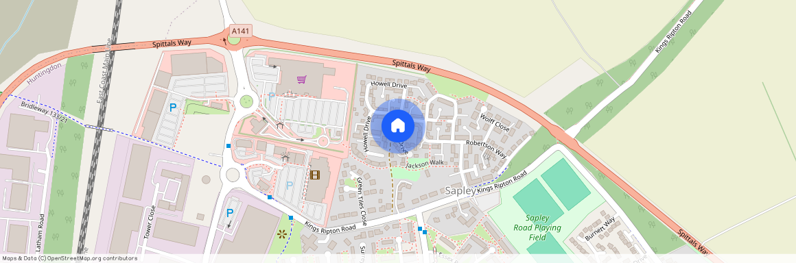Jeffrey Drive, Sapley, HUNTINGDON, Cambridgeshire