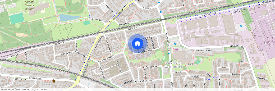 Graviuspad, Eindhoven