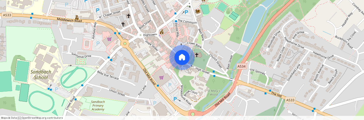 High Street, Sandbach, CW11