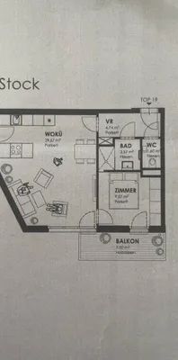(reserviert) Single - Pärchenwohnung sucht Nachmieter - Photo 2