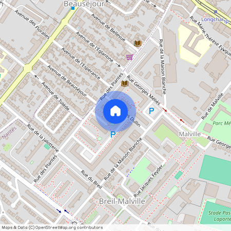 1 Rue Charles Dullin, 44100 Nantes, France