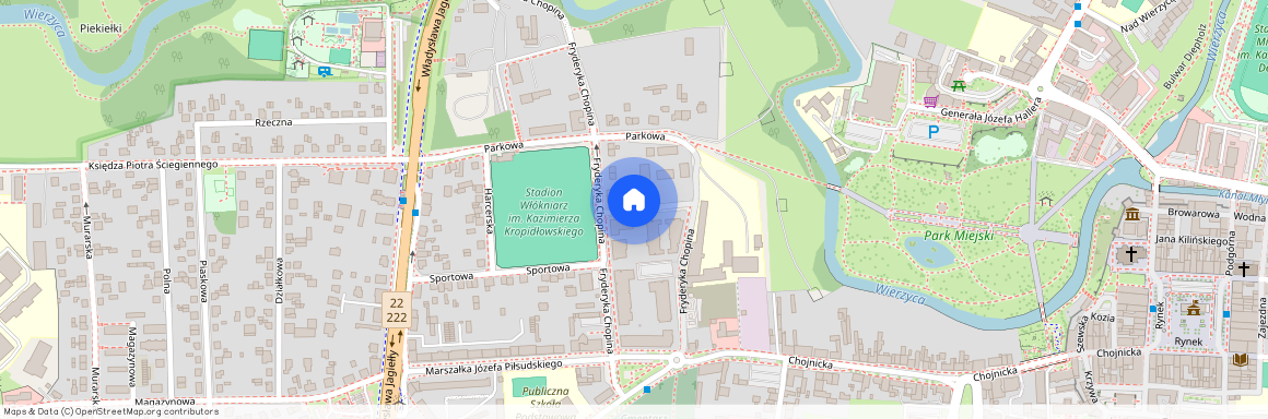 ul. Fryderyka Chopina, Starogard Gdański, starogardzki, pomorskie