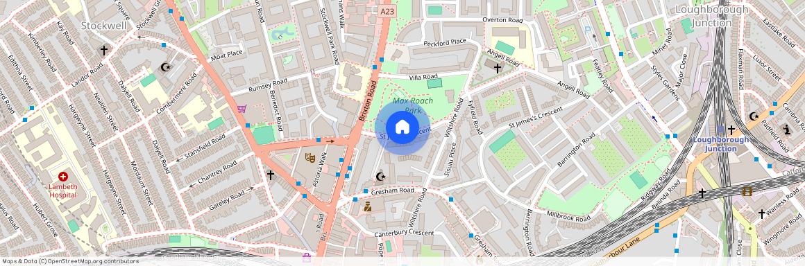 St Johns Crescent, SW9