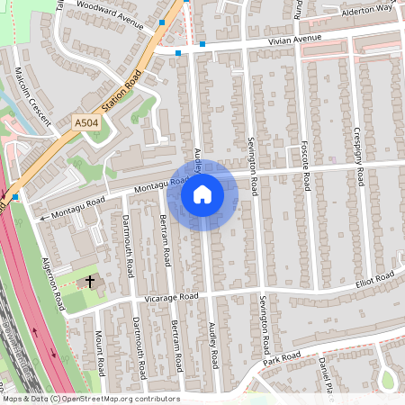 Audley Road, Hendon, NW4, London