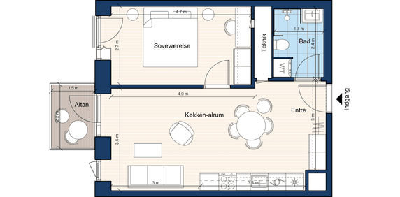 Laurbærvænget 14, 3. Dør2 - Photo 2