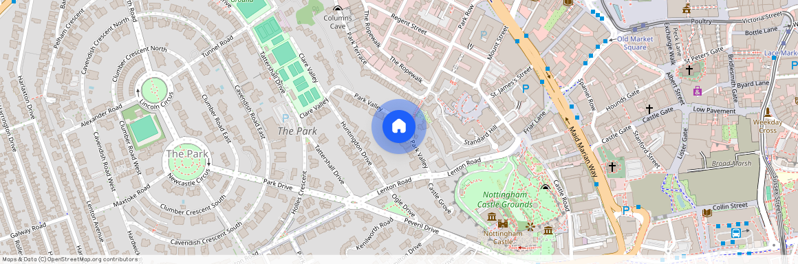 5 Valley House, Park Valley, The Park, Nottingham, NG7 1BQ