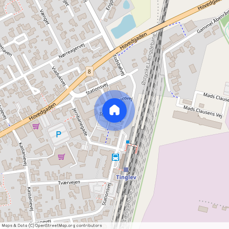 Stationsvej, 26, 1.th., 6360, Tinglev