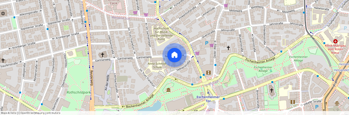 Gärtnerweg 7, 60322 Frankfurt am Main, Germany