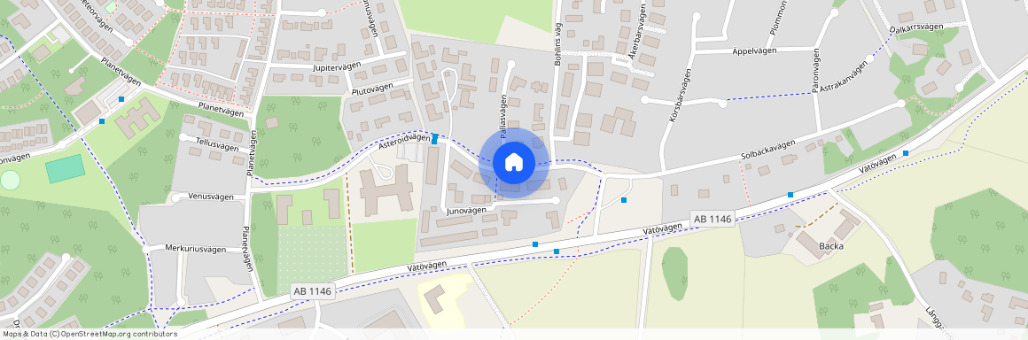 Asteroidvägen, Norrtälje