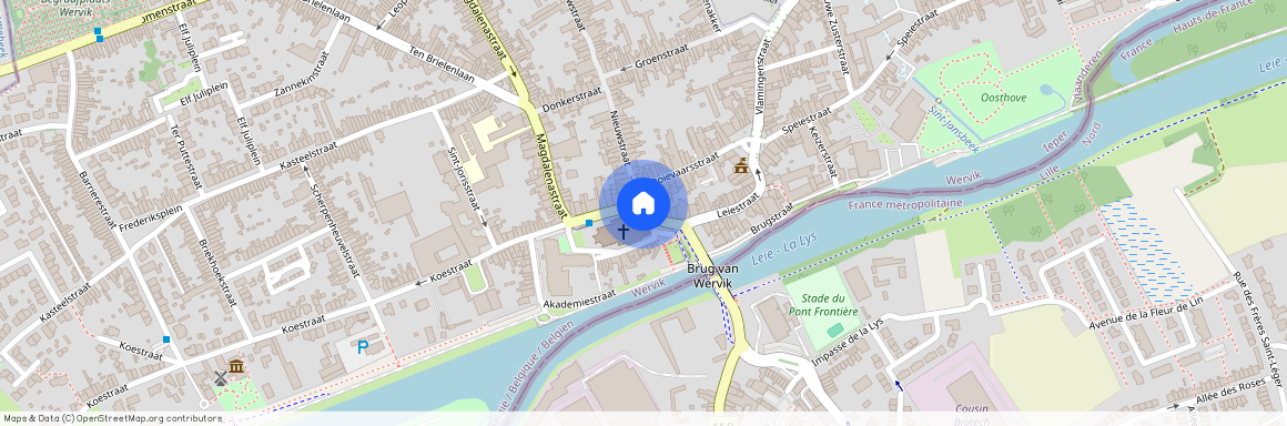 Menensesteenweg 102 C, Wervik