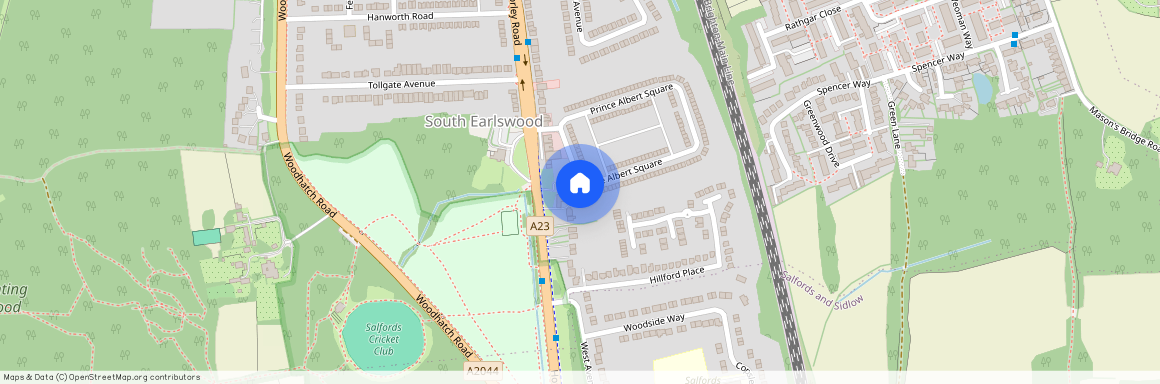 Prince Albert Square, Redhill, RH1