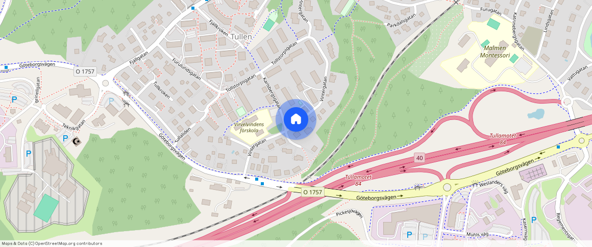 Vintergatan, Borås