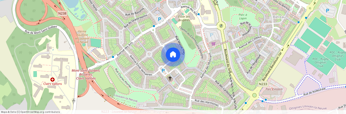 Rue Jean Froissart, 6, 203, 1348, Louvain-La-Neuve