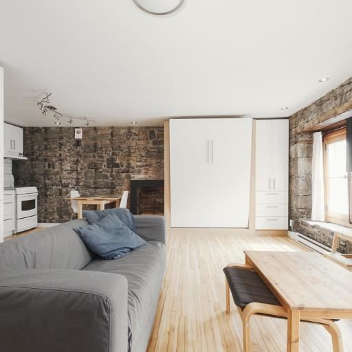 Loft entièrement meublé à louer Vieux-Québec juillet 2026 - Photo 1