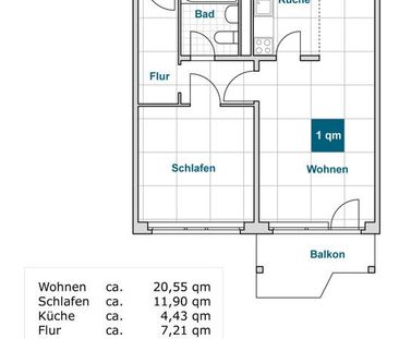 Hier findet jeder seinen Platz: individuelle 2-Zi.-Wohnung - Photo 3