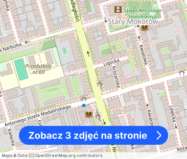 Mieszkanie przy metrze Racławicka - Al. Niepodległości 34 m², balkon - Zdjęcie 1