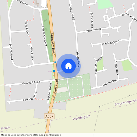 Heath Road, Lincoln, Bracebridge Heath