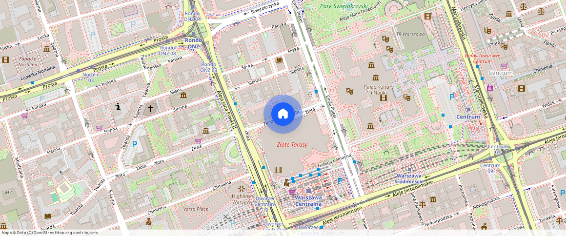 Warszawa, Śródmieście, Złota