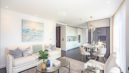 Apartment, Thornes House, Charles Clowes Walk, London - Photo 2