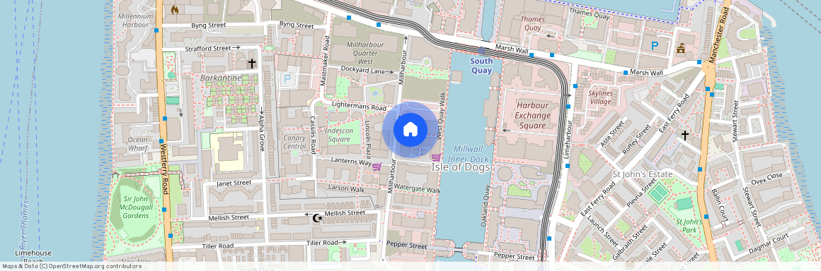 Millharbour, London E14