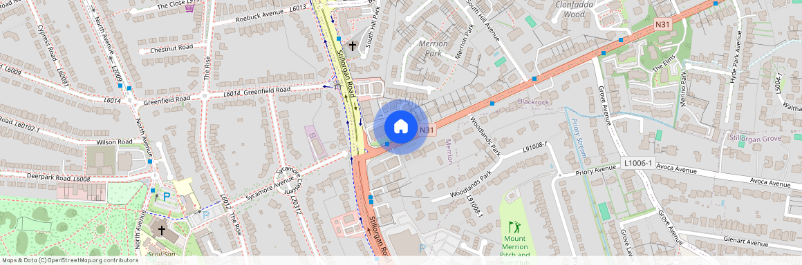 Mount Merrion Avenue Blackrock Co, 52 The Elms, Dublin