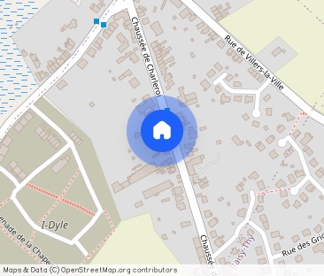 Appartement te huur in Loupoigne voor € 850 met 1 slaapkamer - Foto 1