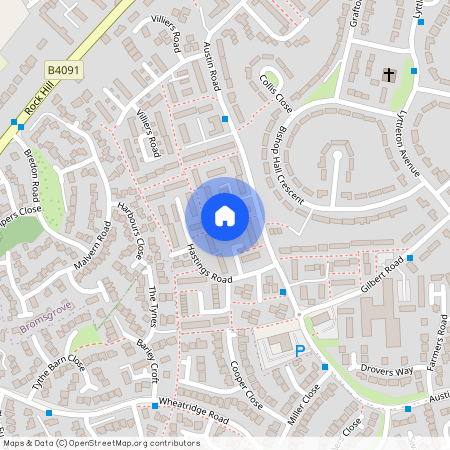 Henry Walk, Bromsgrove, Worcestershire, B60