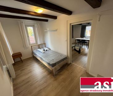 Robertsau : 3 Pièces Meublé Jardiniers - Photo 2