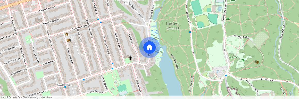 google map, Etobicoke, Etobicoke, Toronto, M6S 5B5