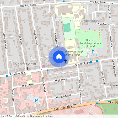 Sherborne Road, Farnborough, GU14