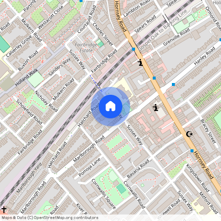 Sussex Way, N19 4HY