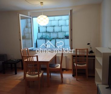 Geräumige, möblierte 1,5 Zimmer Souterrain Wohnung PH Nähe - Foto 4